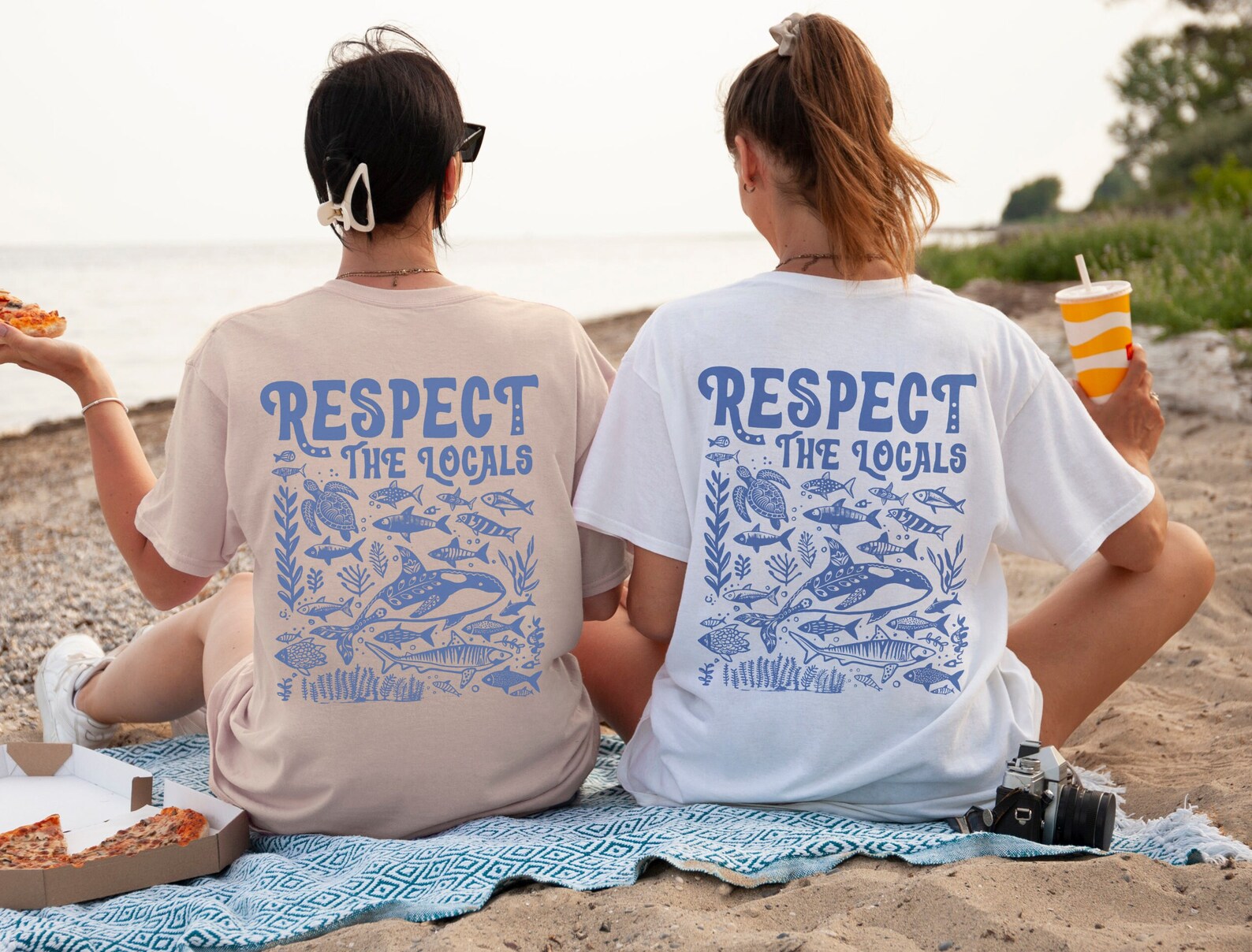 Respect the Locals Shirt Protect the Locals Ocean Inspired Style Ocean ...