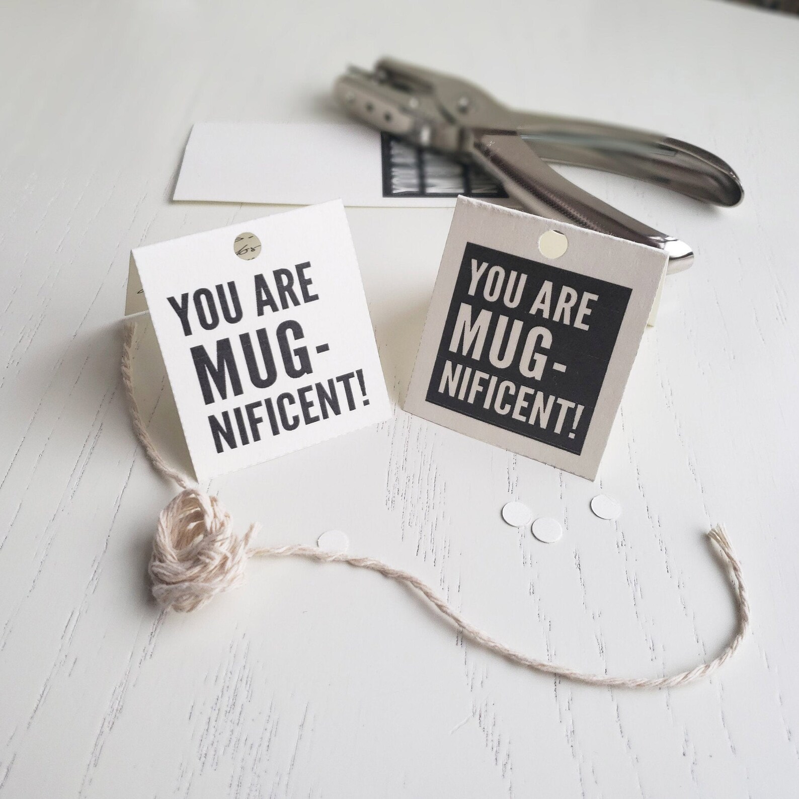 Gift Tags for Mugs Bag tag coffee presents Gifts for Etsy España