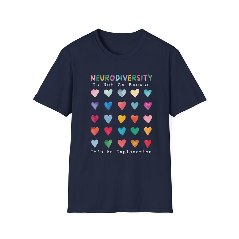 Neurodivergent Shirt SLP Shirt Special Ed Inclusion Shirt Mental Health Neurodiversity is beautiful Neurodiversity Hoodie ADHD adults image 4