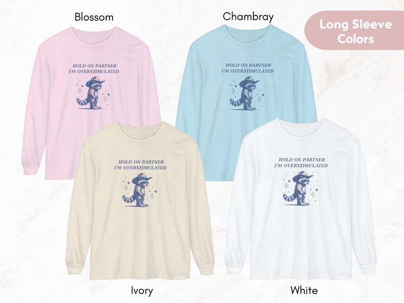 Festhalten Partner Im Overstimulated Shirt Festhalten I'm Overstimulated Era Weird Stuff Lustiges Waschbär-Shirt Adhd-Shirt Lustiges Western-Shirt Gen Z Bild 5