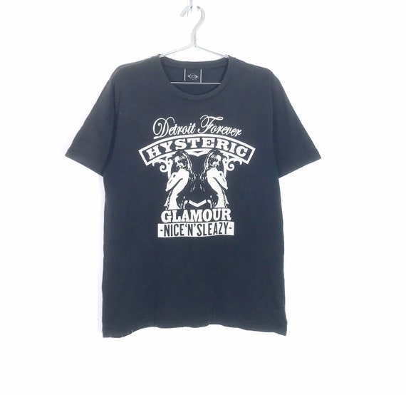 Vintage Faded Black Distressed Hysteric Glamour Ja