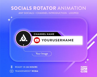 Twitch Follow Animation - Etsy