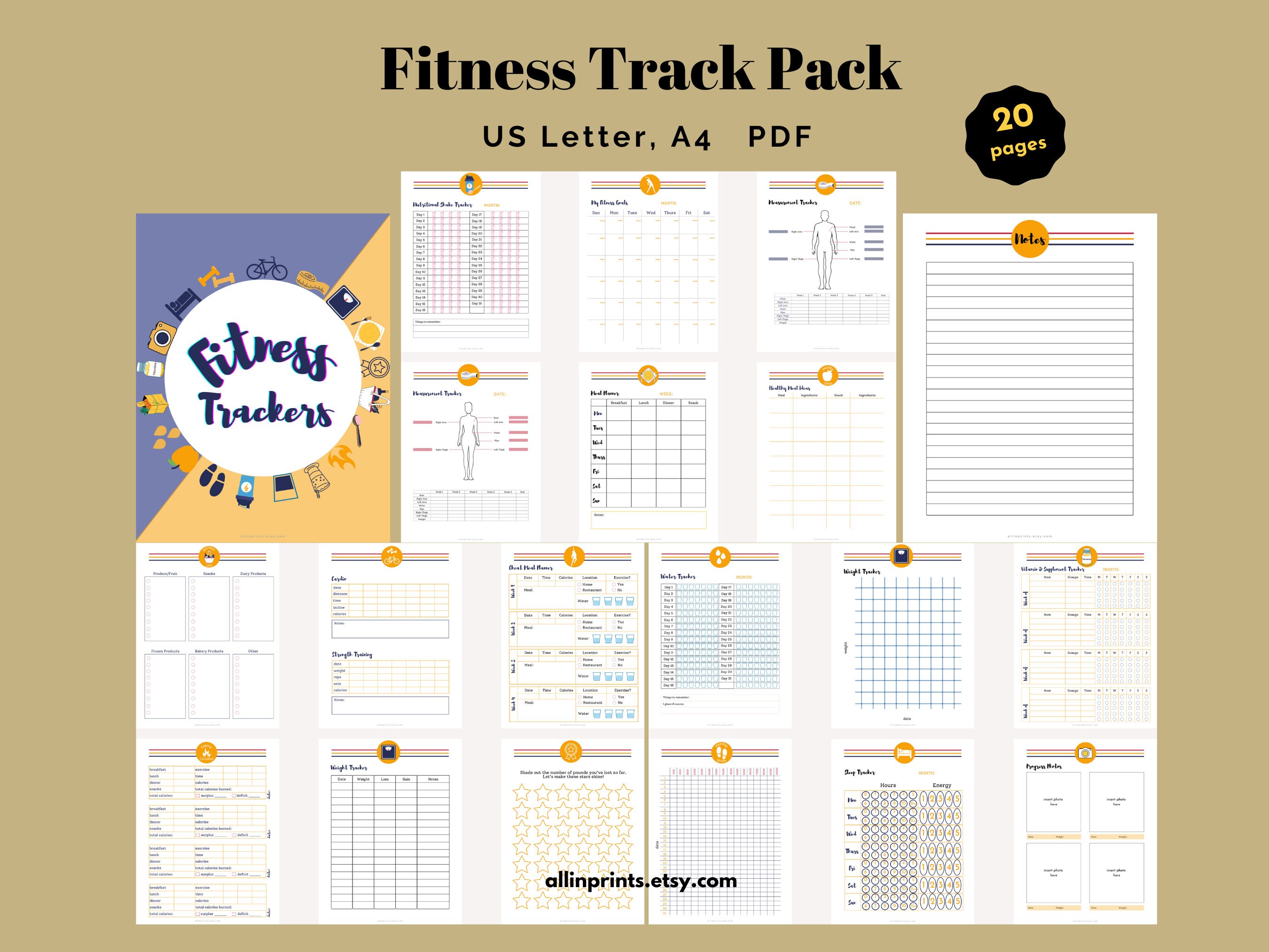 Progress Printable - Etsy