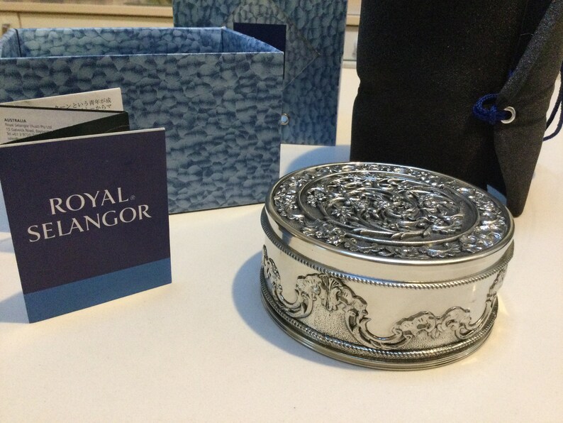 royal selangor trinket box