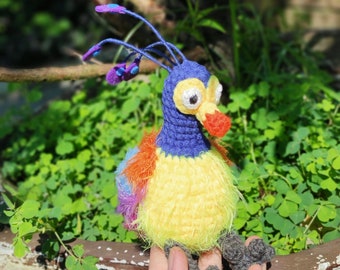 Handmade Baby Kevin Bird, Crochet Baby Kevin Bird, Amigurumi Baby Kevin Bird,  Stuffed Baby Kevin Bird, Baby Kevin Bird Toy