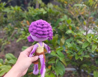 Muñeca Luca de ganchillo, Muñeca Luca Paguro, Amigurumi Luca