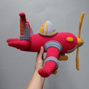 Airplane Amigurumi, Airplane Crochet, Airplane Doll, Airplane Plush, stuffed airplane, Christmas gifts
