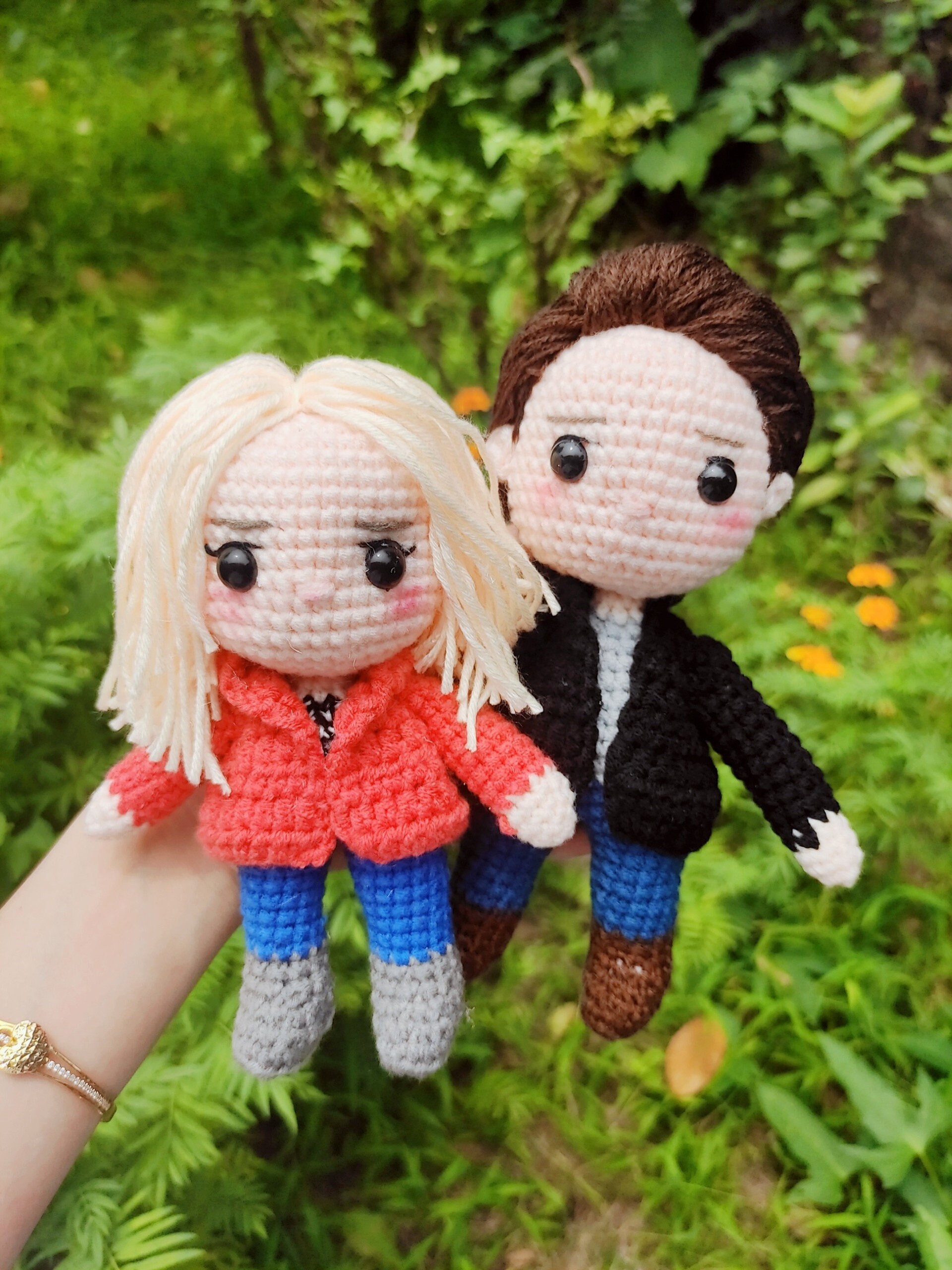 Custom Couple Doll Look Alike Doll Custom Crochet Doll -  Israel