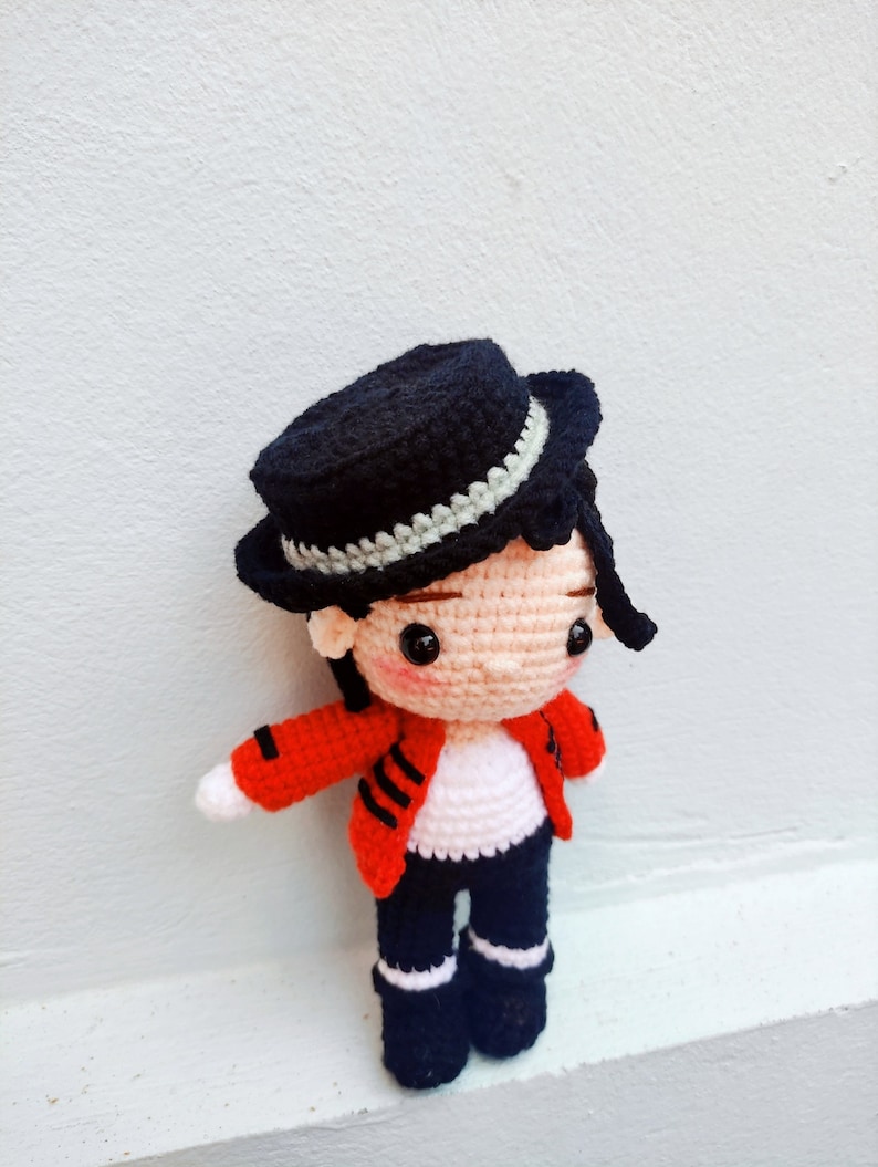 Michael Jackson Crochet Doll Michael Jackson Doll Crochet Etsy michael-jackson-crochet-doll-michael-jackson-doll-crochet-etsy