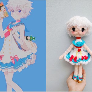 Custom Plush Commission, Custom Plush Doll, Custom Crochet Doll, Custom Stuffed Animal, Custom Plush from Drawing, Custom Doll From Photo