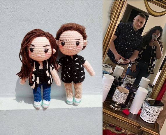 Custom crochet dolls sales