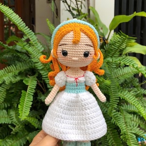 Thumbelina Doll, Thumbelina Crochet Doll, Thumbelina Keychain, Hand made Thumbelina, Thumbelina Amigurumi, Thumbelina Figure