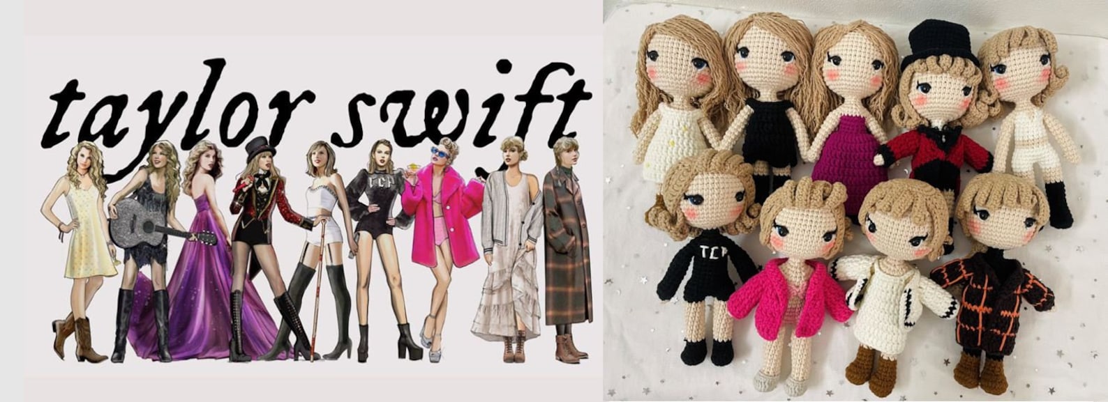 Taylor Swift Crochet Taylor Swift Doll Taylor Swift Fan Etsy UK