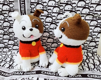 Gehäkelter Hund, Gehäkelter Hund, Gehäkelter Hund, Personalisierter Hund, Geschenk für Hundeliebhaber