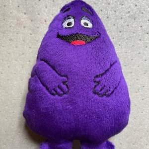 Bigger (6 inches) Purple Grimace Plush