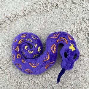 Busch Gardens Sand Serpent mini plush