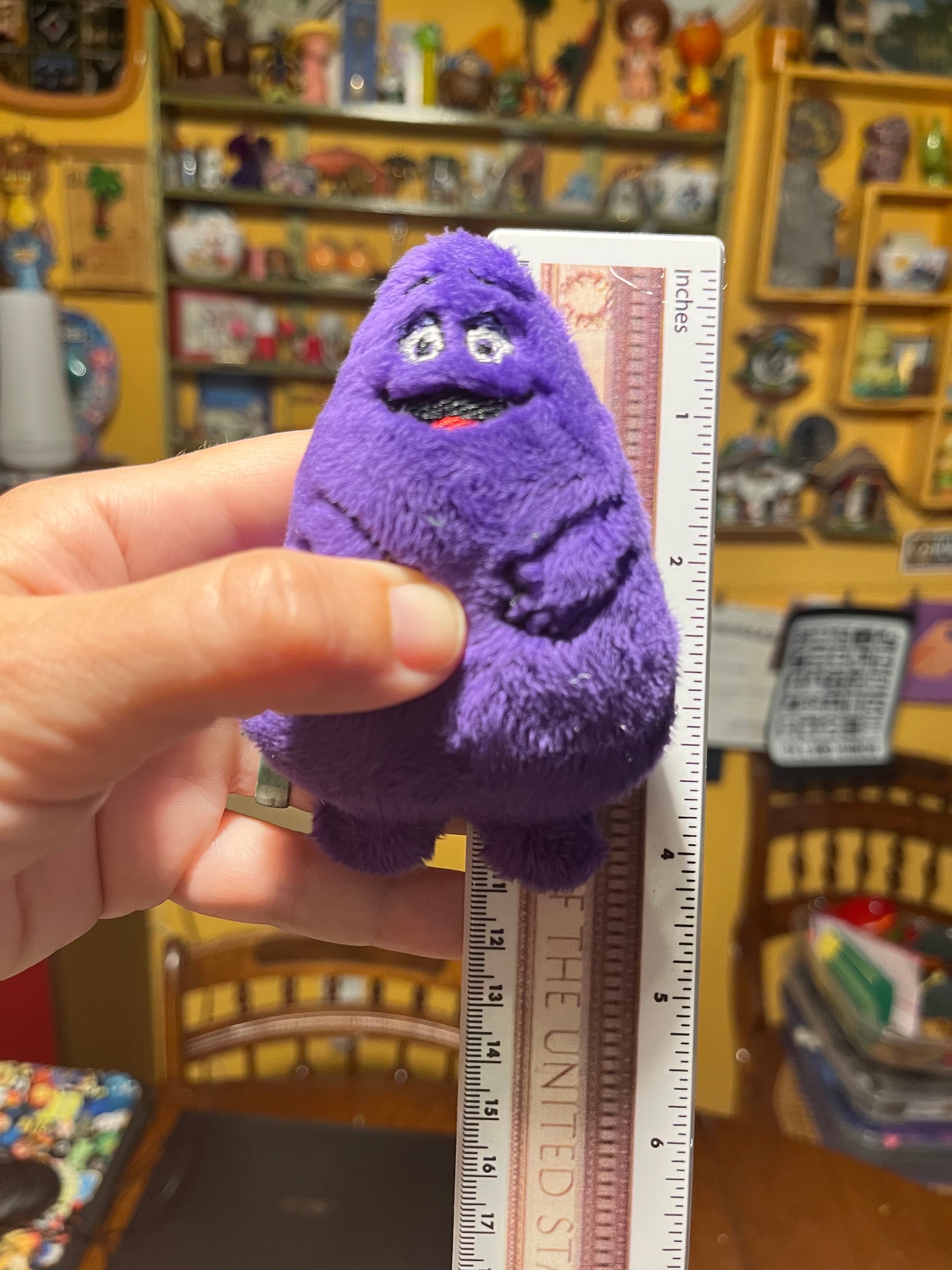 Purple Grimace Mini Plush - Etsy