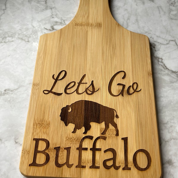 Buffalo Shaped Cutting Board Etsy