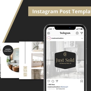 15 Instagram Post Templates | Real Estate Marketing