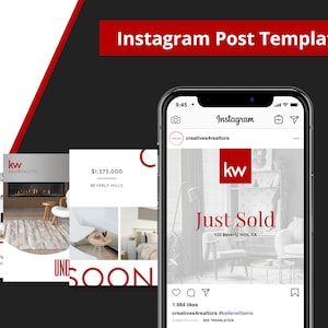 15 Instagram Post Templates | Real Estate Marketing