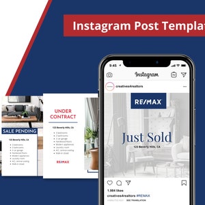 15 Instagram Post Templates | Real Estate Marketing