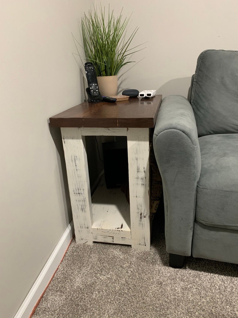 Farmhouse End Table Build Plans PDF Instant Download Etsy