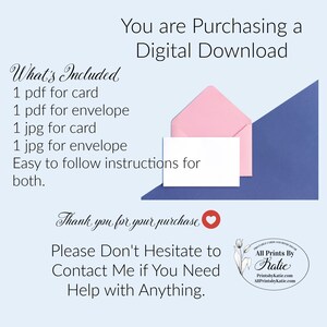 Happy Birthday Printable Card, DIY Printable Birthday Card, Digital ...