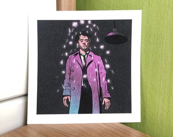 Castiel Print Supernatural