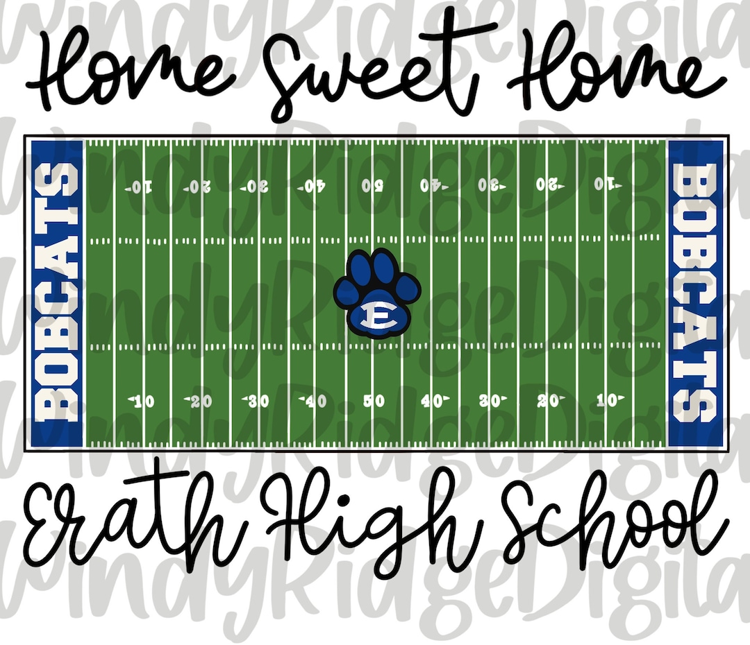 Erath High School Football Field PNG for Sublimation - Etsy