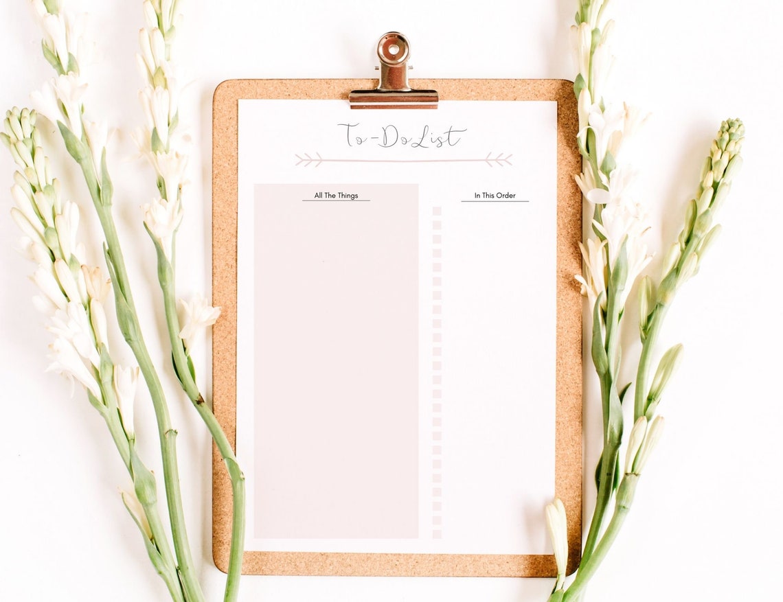 prioritized to do list printable prioritized to do list printable