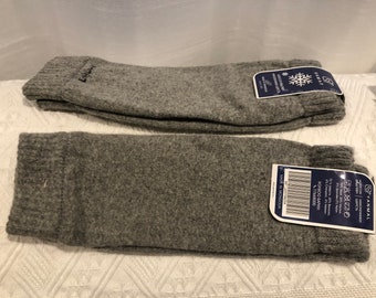 Knee warmers, 100% natural washed lamb wool, Super warm and soft