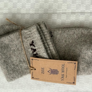 Yak Wool Socks from Mongolia