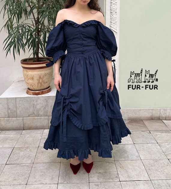 strapless open back dress Asymmetrical Neck Big Bow Top Ball Gown Prom Dress With Slit main image 1