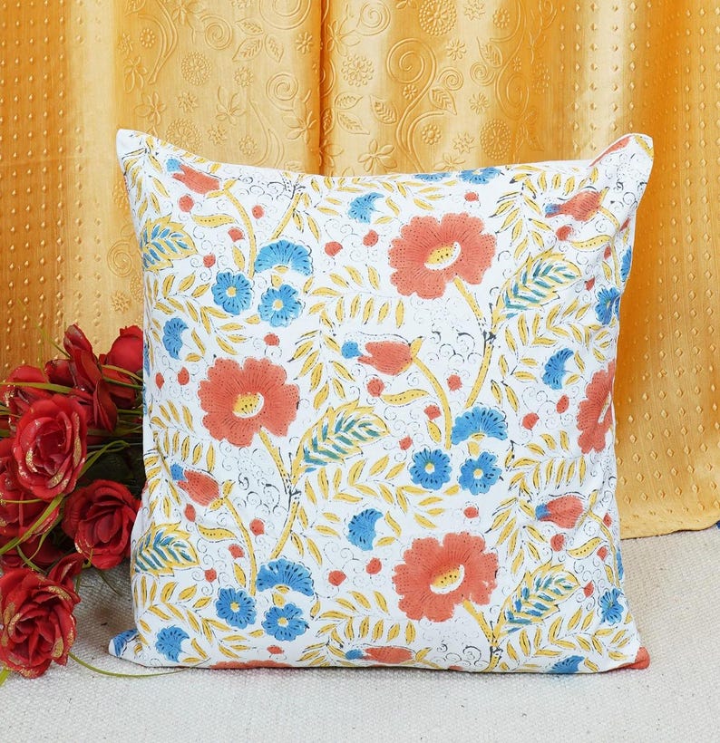 Square Shape Cushion, Block, Print Cushions, Cushions cover set, Set of 5 Cushion Cover, Gifts for Girlfriend, Gifts for Mom, Christmas Gifts, Gifts for Couples, Gifts for Her, Housewarming Gifts, Block Print Pillow Shams, Floral Cushions, Pillow Covers, Christmas Gifts, Handcrafted Pillows, Decorative Pillows, 16x16 Cotton Cushion Cover, Pillow Covers, Decorative Pillows, Handmade Cushions, Outdoor Pillows, Meditation Cushion, Living Room Pillow, Floor Cushion, Cushion Covers Set