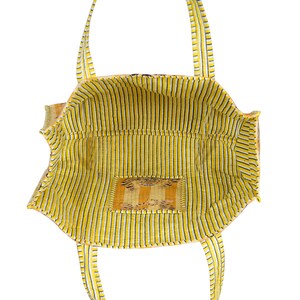 Yellow Tiger Tote Bag, Printed tote bag, Indian hand bag, leaf print totes, Daily use tote bag, Quilted tote bag, Zipper Shopping bag,  bags for women, Gifts for mom, Printed travel bag,  Shoulder Tote Bag, Cotton Quilted Tote, Shopping carry bag, Large tote bag, Hippie tote bag, Bags for women, Patchwork bag, Weekend bag, Beach bag, Tote shoulder bag,  Travel Bag, Gifts for Girlfriend,  Reversible Carry Bag, yoga shopping beach, Vintage Shoulder Bag, block print tote bag, Laptop  bag