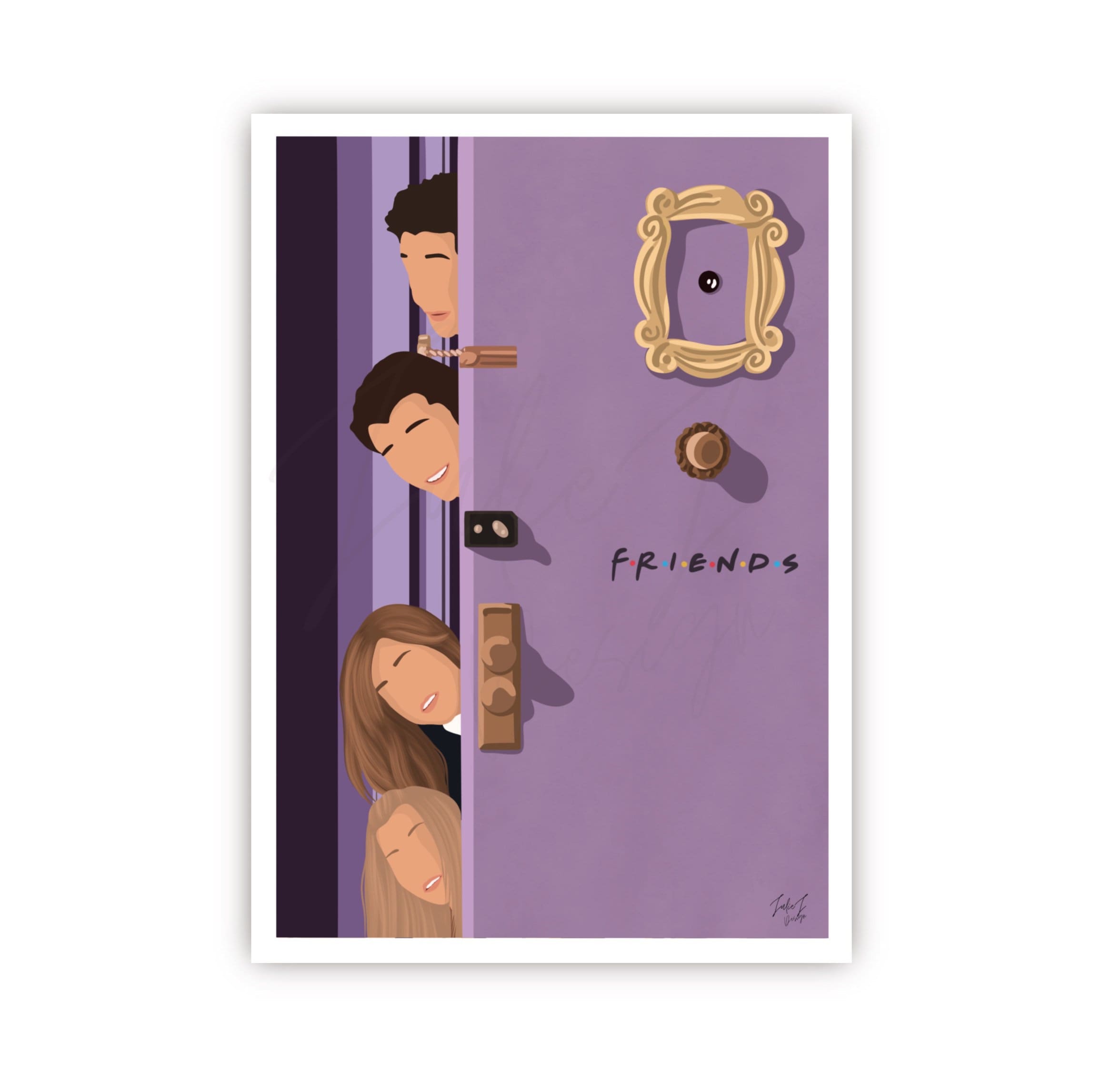 FRIENDS POSTER - Etsy