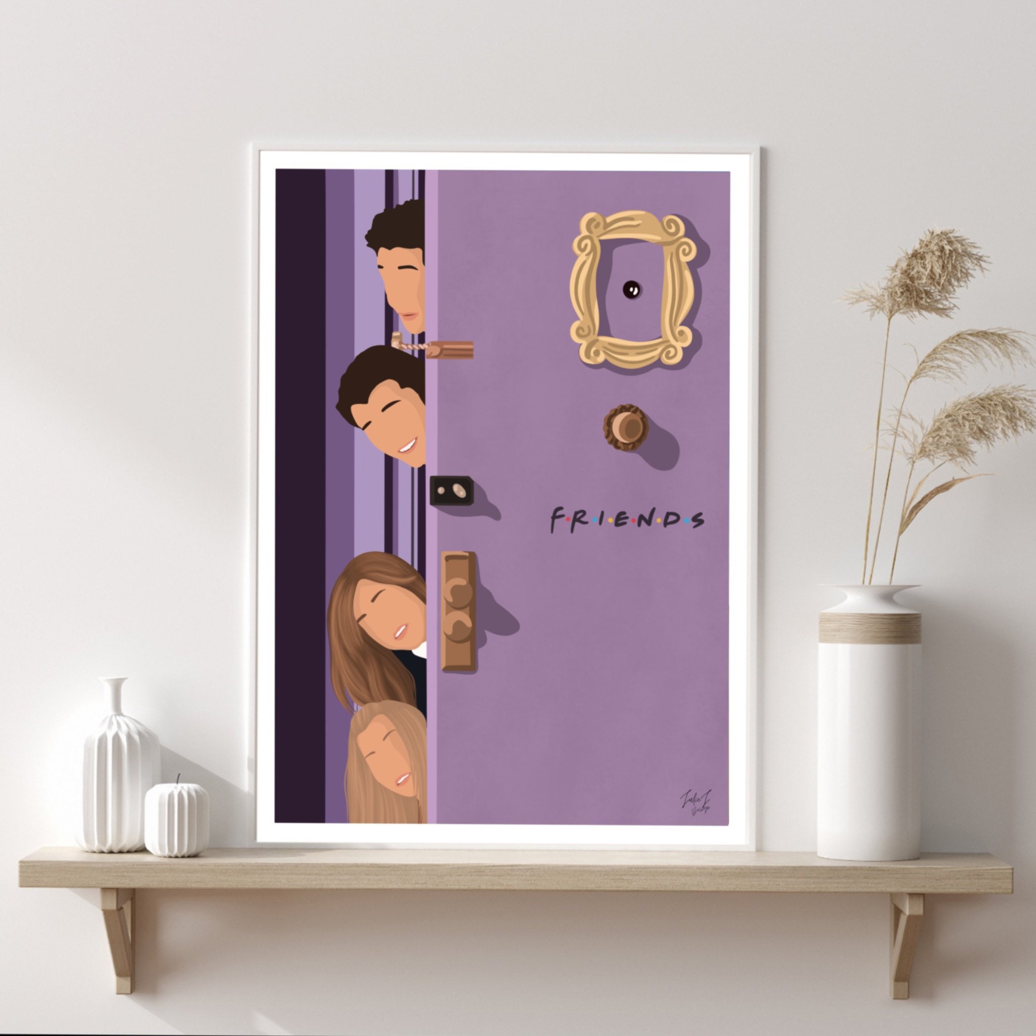 FRIENDS POSTER - Etsy