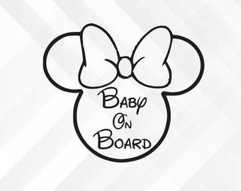 Download Baby On Board Cricut Etsy