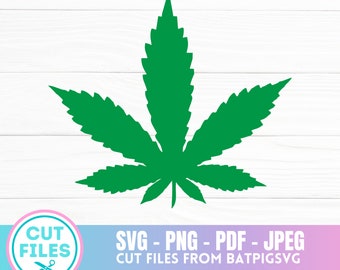 Download Cannabis Leaf Svg Etsy