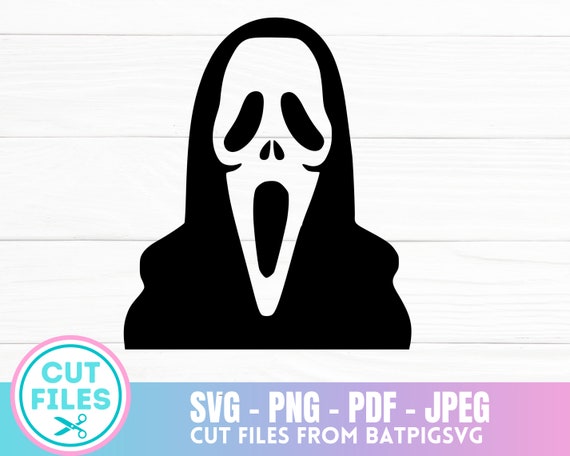 Scream SVG Scream Mask Cricut Cut File Instant Download - Etsy