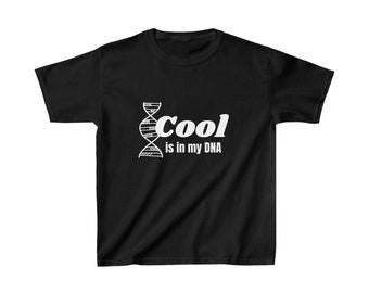 Cool zit in mijn DNA - Zwaar katoenen T-shirt voor kinderen