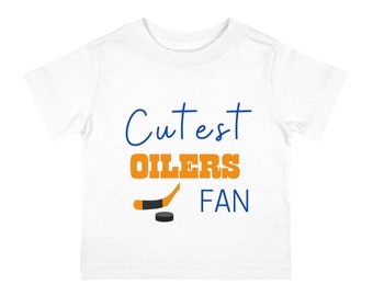 Cutest Oilers Fan - Infant Cotton Jersey Tee