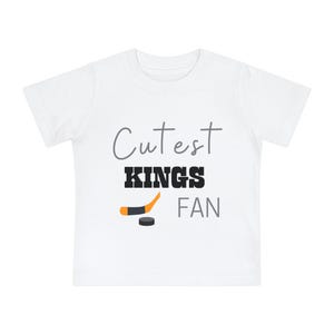 Éventail des rois les plus mignons - T-shirt en jersey de coton pour bébé