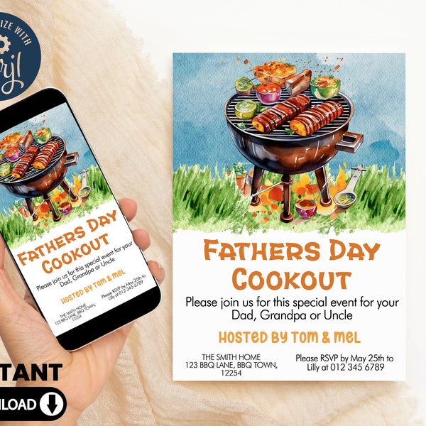 Cookout Invitation - Etsy