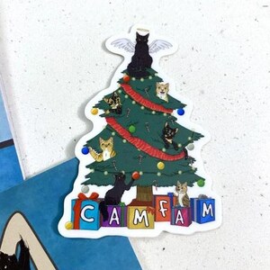 With NEWLY Added BoCa Design ~ STICKERS!!! Featuring "The CaM FaM" 7)CaMFamHolidayTree