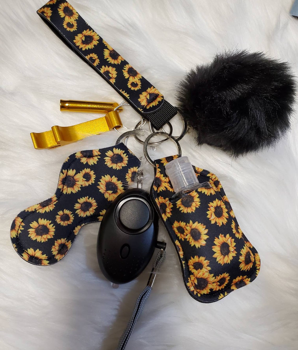 Safety Protection Keychain set with personal alarm 8 piece Etsy