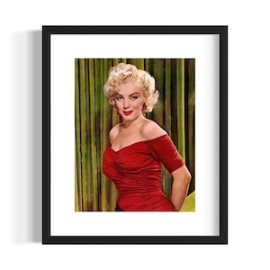 Red Dress Marilyn Monroe - Etsy