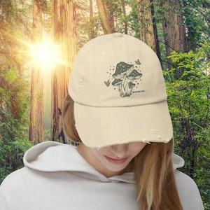 Mushroom Hat Be Spore&#39;adic (Sporadic) Mushroom Vintage Unisex Hat