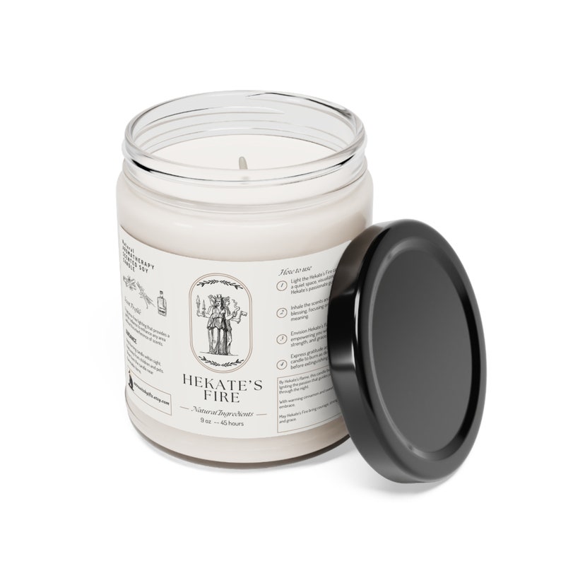 AstroWitchGifts Hekate's Fire Candle