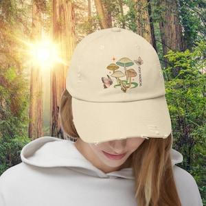 Mushroom Magic Vintage-Inspired Retro Unisex Hat